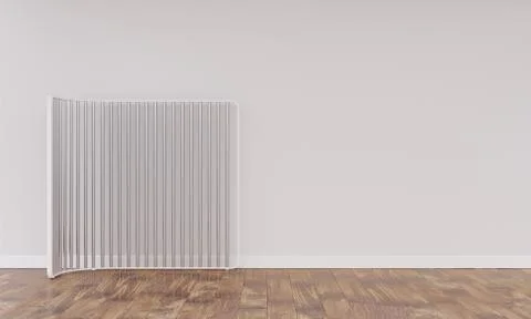 Empty wall in modern interior Stock Illustration