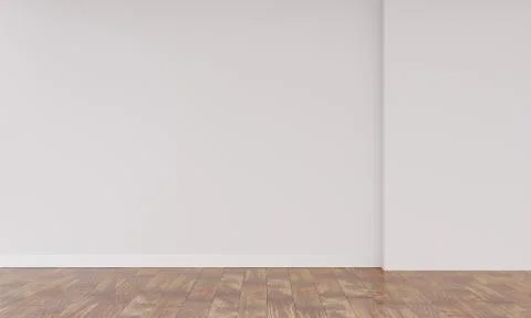 Empty wall in modern interior Illustrazione stock