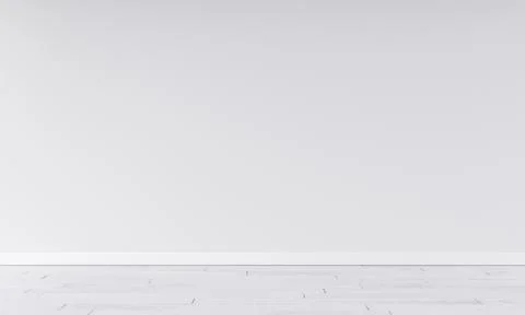 Empty wall in modern interior Illustrazione stock