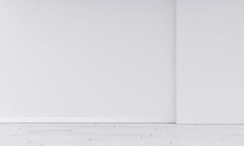 Empty wall in modern interior Illustrazione stock