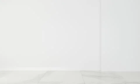 Empty wall in modern interior Illustrazione stock