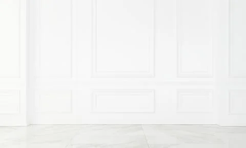 Empty wall in modern interior Illustrazione stock