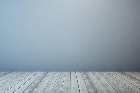 Empty wall in the room Stock Illustration