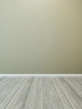 Empty wall in the room Stock Illustration