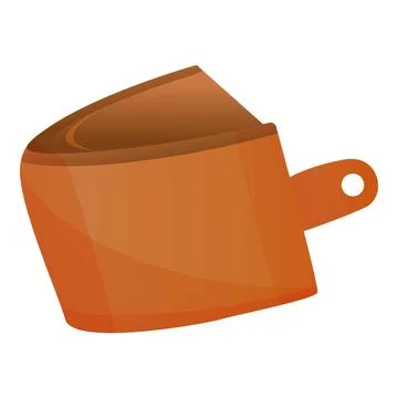 Empty wallet icon, cartoon style Stock Illustration