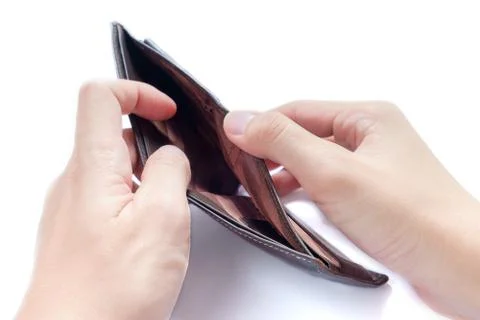Empty Wallet Stock Photos