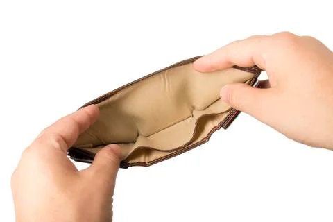 Empty Wallet Stock Photos