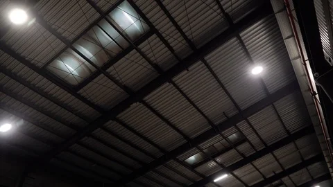 Empty warehouse. 4K Stock Footage 104656826