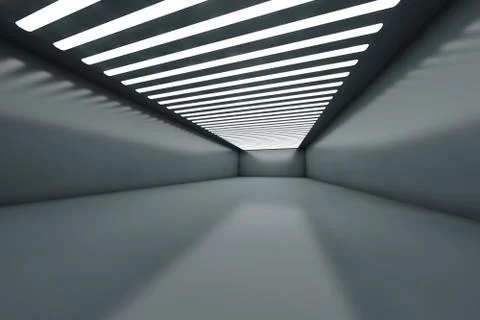 Empty Warehouse イラスト素材