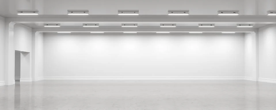 Empty warehouse interior 写真素材