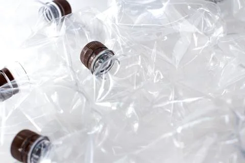 Empty water bottles  Stock Photos