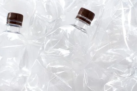 Empty water bottles  Stock Photos