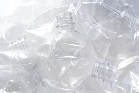Empty water bottles  Stock Photos