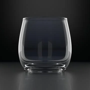 Empty Water Glass Stock-Illustration