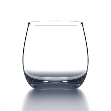 Empty Water Glass Stock-Illustration