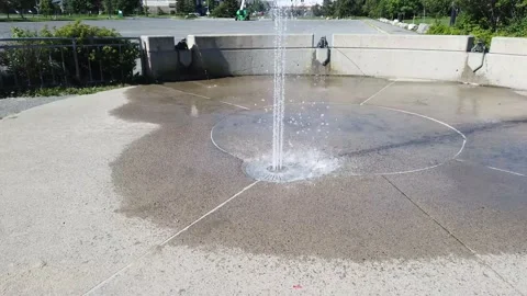 Empty water park because of COVID pandemic Stock Footage 137427274