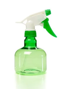 Empty water sprayer bottle Stock Photos