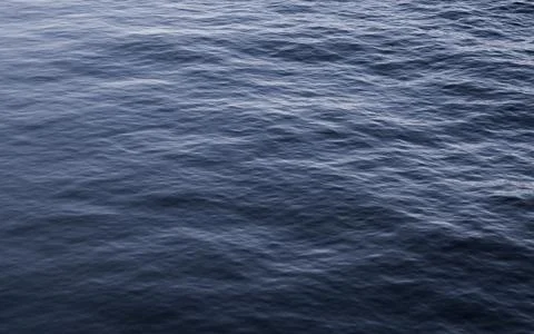 Empty water surface, 3d rendering. Illustrazione stock