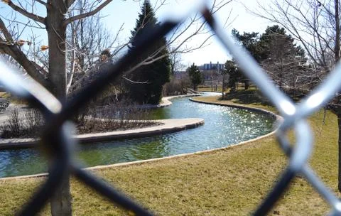 Empty waterslide. Stock Photos