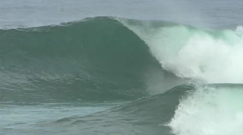 Empty wave Stock Footage 44176007