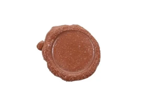 Empty wax seal Stock Photos