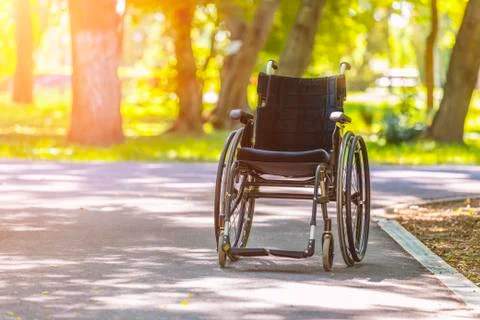 Empty wheelchair Фото