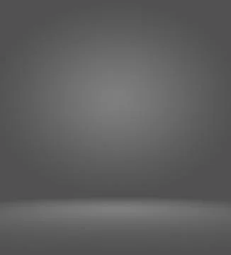 Empty white and grey studio backdrop background Stock Illustration