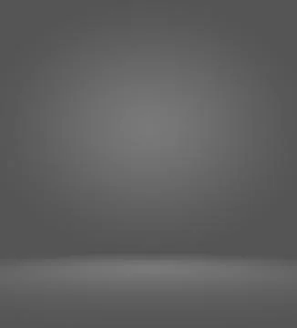 Empty white and grey studio backdrop background Stock Illustration