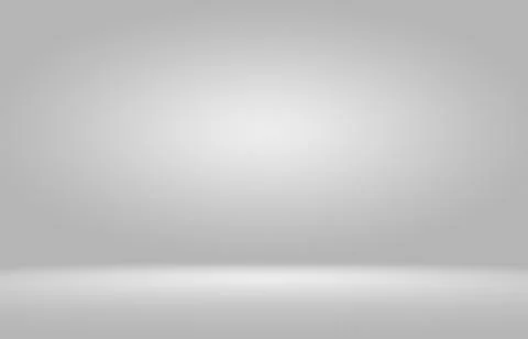 Empty white and grey studio backdrop background Illustrazione stock