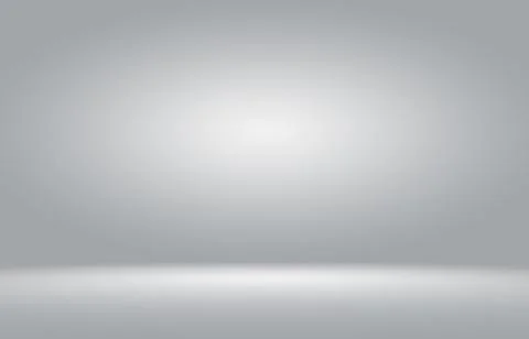 Empty white and grey studio backdrop background Stock Illustration