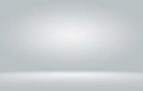 Empty white and grey studio backdrop background Illustrazione stock