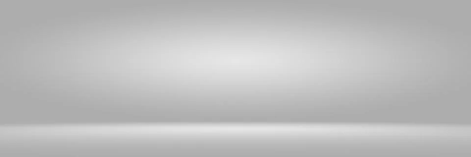 Empty white and grey studio backdrop background Stock Illustration