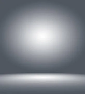 Empty white and grey studio backdrop background Empty white and grey studi... Stock Photos