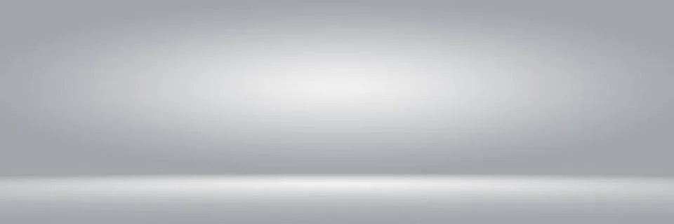 Empty white and grey studio backdrop background Empty white and grey studi... Stock Photos