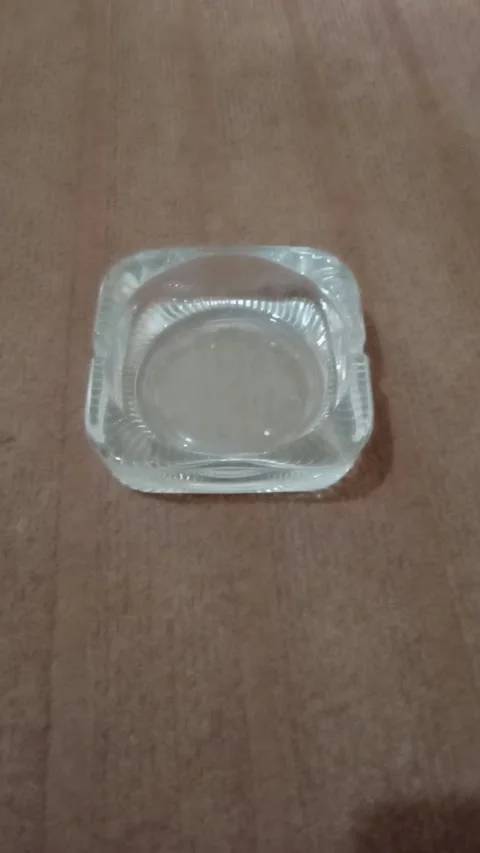 Empty white Ashtray Stock Footage 321926645