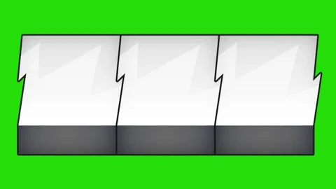Empty White Banner with Black Text Box Animation Stock Footage 332839985