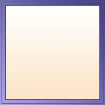 Empty White Box Frame Design Template Stock Illustration