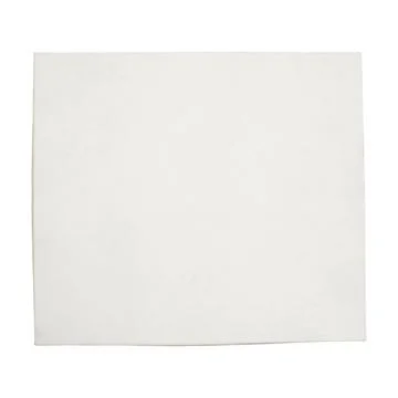 Empty white cardboard box isolated on white background, top view. Rectangul.. Stock Photos