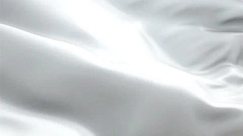 Empty white clear waving in wind video footage Full HD. Realistic Plush Satin Stock Footage 104968472