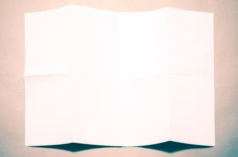 Empty white Crumpled paper Stock Photos