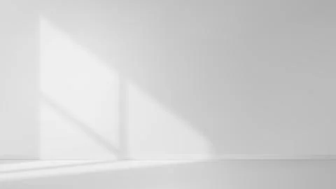 Empty white room bg, interior wall background Stock Illustration