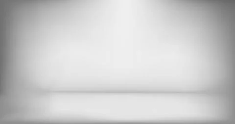 Empty white room with spotlight effect. Vector illustration Stock Illustration