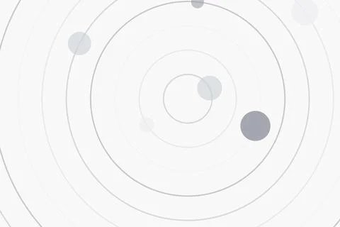 Empty white space with light blue background and circles Stock Photos