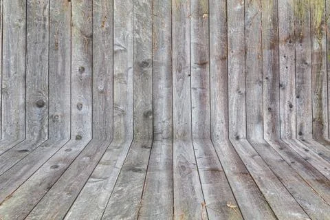 Empty white wooden deck table top Ready for product display montage with whit Stock Photos