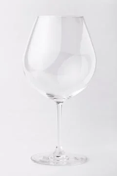 Empty wine glass Foto stock