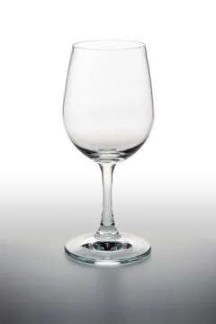 Empty wine glass Stock Photos