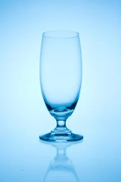 Empty wine glass Stock Photos