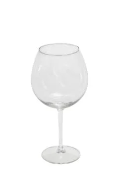 Empty wineglass Stock Photos