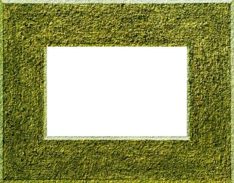 Empty wood frame to be used as background Stock Illustration