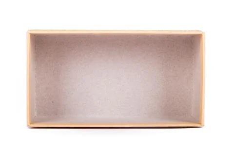 Empty wooden box Stock Photos